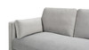 Knox 84" Modern Farmhouse Sofa, Opal Grey 9