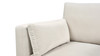 Knox 84" Modern Farmhouse Sofa, French Beige 10