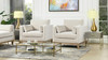Knox 36" Modern Farmhouse Arm Chair, French Beige 2