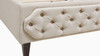 Helen Tall Upholstered Tufted Platform Bed Frame, Light Beige 16