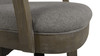 Williams 27” Swivel Counter Height Bar Stool, Dark Heathered Grey 12