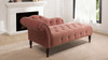 Samuel Tufted Chaise Lounge, Right Arm Facing, Ash Rose 4