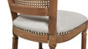 Triomphe Rattan Wicker High Back Armless Counter Bar Stool, White Pepper 15