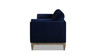 Knox 84" Modern Farmhouse Sofa, Dark Navy Blue 4