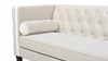Diane 84" Upholstered Bench Seat Tuxedo Sofa, French Beige 17