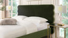 Stockholm Modern Wavy Headboard Platform Bed 8
