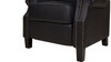 Auden 34" Manual Recliner Accent Chair, Ink Black 11