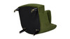 Eloise 30" Pleated Sock Arm Accent Armchair, Olive Green 12