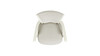 Williams 27” Swivel Counter Height Bar Stool with White Oak Wood Frame, White Pepper 6