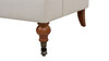 Alana 38" Lawson Accent Arm Chair Metal Casters, Sky Neutral 11