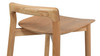 Sven 26.5" Modern Minimalist Low Back Wood Counter Stool, Natural Blonde 10