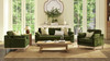 Pasadena 75.5" Modern Farmhouse Sofa, Olive Green