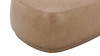 Pebble 44" Rounded Triangle Cocktail Ottoman, Tuscan Tan Brown 7