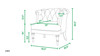 Katherine Tufted Accent Chair D