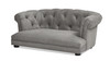 Kiki 36.5" Chesterfield Dog Sofa Bed, Medium, Uptown Gray 1
