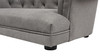 Kiki 36.5" Chesterfield Dog Sofa Bed, Medium, Uptown Gray 9