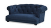 Kiki 36.5" Chesterfield Dog Sofa Bed, Medium, Pacific Blue 1