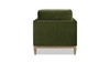 Knox 65" Modern Farmhouse Chaise Lounge Chair, Olive Green 8