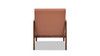 Kenneth 28" Modern-Transitional Lounge Accent Chair, Brown 7