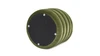 Fuji 19" Oversized Round Storage Ottoman, Olive Green 9