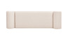 Kathy Roll Arm Entryway Accent Bench, Sky Neutral Beige 5