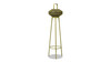 Nova Indoor/Outdoor Patio Floor Light Lantern Set with USB Rechargeable LED Light, Heathered Green 1