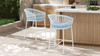 Maiden 27" Set of 2 Patio Counter Stool, Sky Blue 13