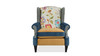 Anya Arm Chair, Floral & Leopard 4