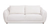 Sharon 84" Puffy Arm Sofa, Alpaca Off-White 1
