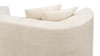 Mallory 134.5" Sofa-in-a-Box RAF Curved Sectional Sofa, Porcelain Light Beige 17