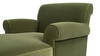 Alana Lawson Tight Back Chaise Lounge Chair, Olive Green 10
