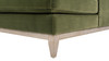 Pasadena Modern Farmhouse Chaise Lounge Chair, Olive Green 11
