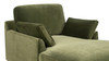 Pasadena Modern Farmhouse Chaise Lounge Chair, Olive Green 10