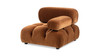 Marcel 36" Bubble Modular Modern Lounge Arm Chair, Burnt Orange 1