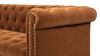 Alto 88" Tufted Chesterfield Sofa, Burnt Orange 13