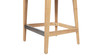Louise 27" Split Back Upholstered Dining Counter Stool, Set of 2, Travertine Beige 6