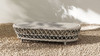 Everly 43.5" Oval Woven Patio Coffee Table, Light Beige 2