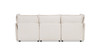 Sadie 95" Reversible Chaise Modular Sectional Sofa-in-a-Box with Storage, Sandstone Light Beige 8