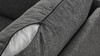 Billy 86" Modular 4-Piece Storage Sectional Sofa, Soapstone Gray