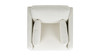 Knox 36" Modern Farmhouse Arm Chair, Flax White Linen