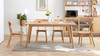 Remi Natural FAS Grade Oak Wooden Dining Chair, Oak Finish