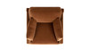 Pasadena 36" Wide Modern Farmhouse Accent Arm Chair, Burnt Orange Performance Velvet