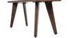Capri 41.5" Solid Red Oak Wood Bench, Dark Brown