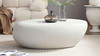 Aurelo 43.31" Oval Faux Stone Coffee Table