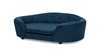 Linden 42.75" Oval Semi-Enclosed Pet Sofa with Supportive Backrest and Non-Slip Cushion