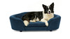 Linden 42.75" Oval Semi-Enclosed Pet Sofa with Supportive Backrest and Non-Slip Cushion