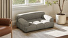 Marcel 36" Upholstered Modern Pet Bed, Small to Medium Dog or Cat, Uptown Gray