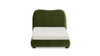Roman 26" Upholstered Modern Pet Bed, Small to Medium Dog or Cat, Olive Green
