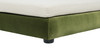 Roman 26" Upholstered Modern Pet Bed, Small to Medium Dog or Cat, Olive Green