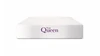 NapQueen 12" Medium Firm Charcoal Memory Foam Mattress with Silky Mesh Cover, King